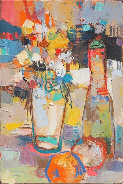 133. Чаша с плодове