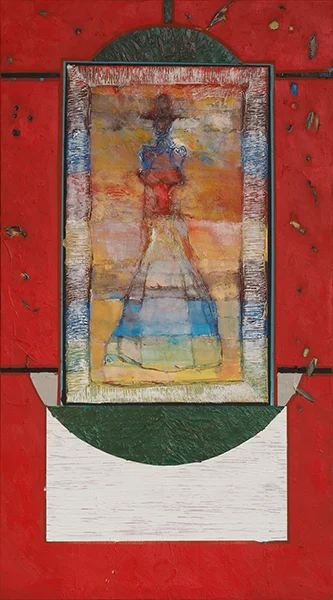 165. Дама в цветове