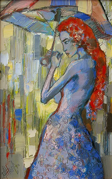 4.Дама с чадър