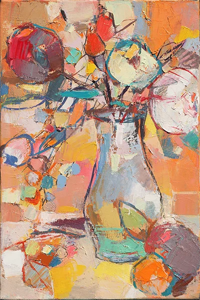 132. Ваза с плодове