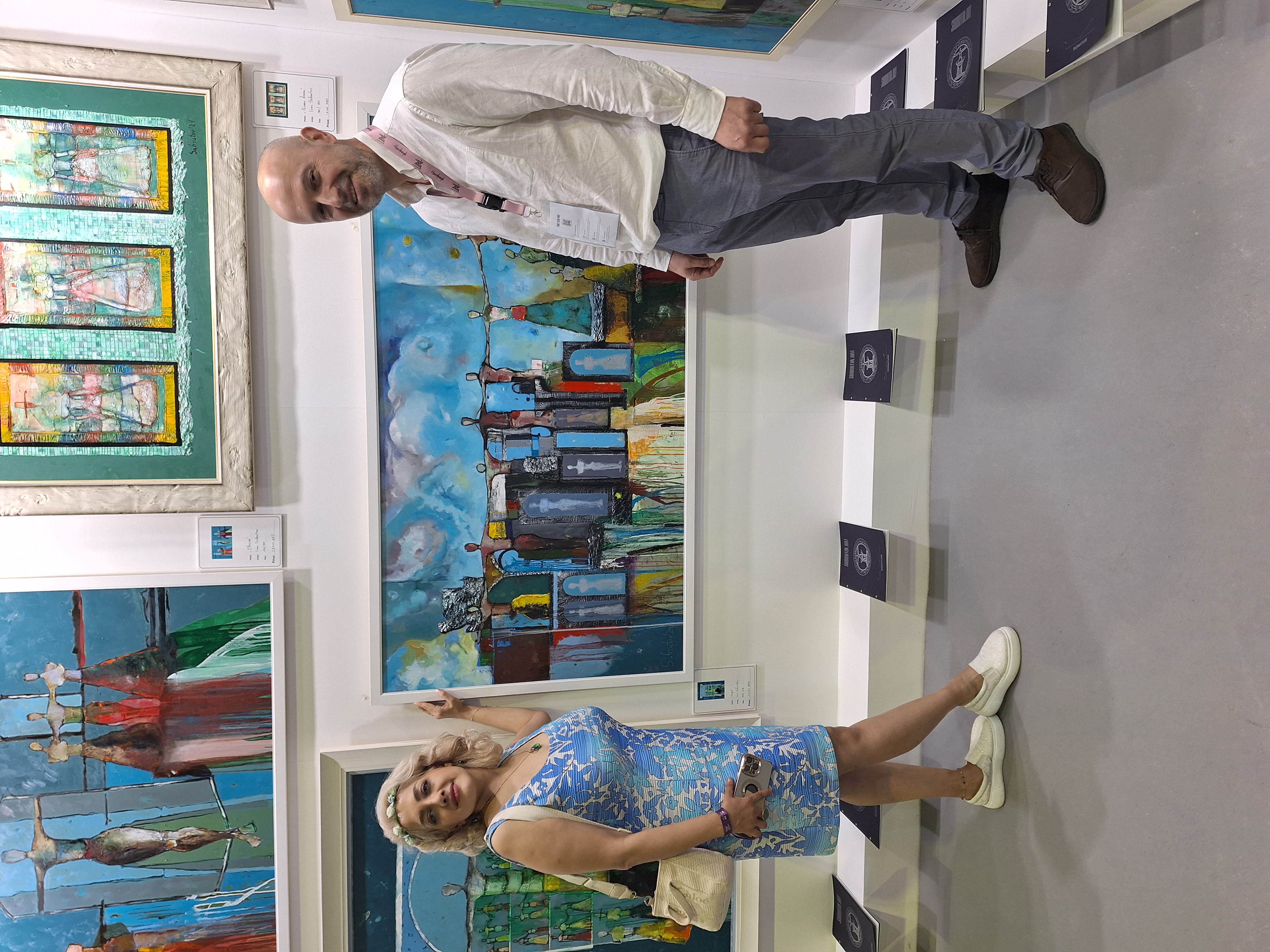 Иван Сабрутов - арт експедиция в Дубай снимка с фен 1