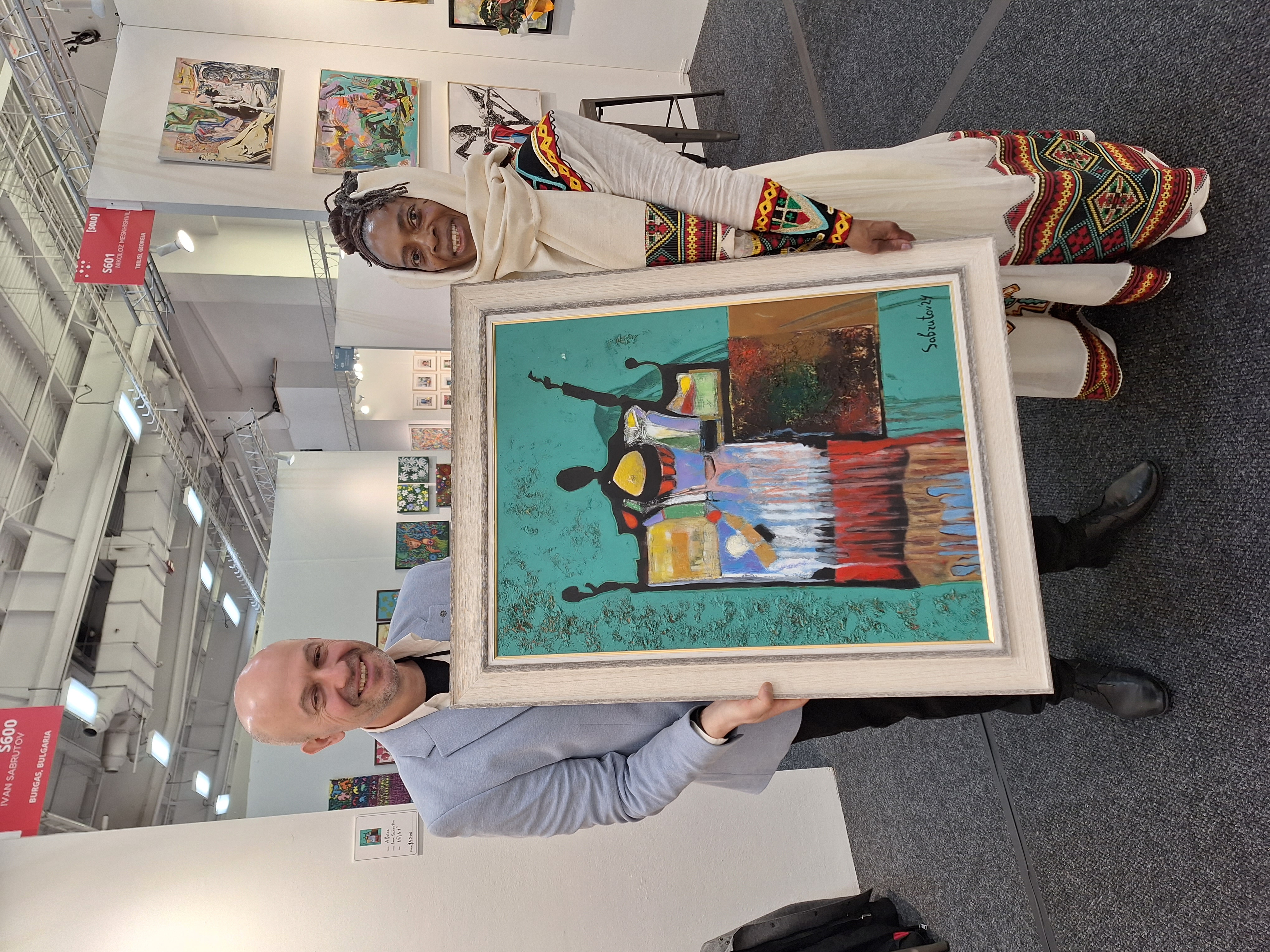 Иван Сабрутов - арт експедиция в Ню-Йорк традиционна снимка с фен 2